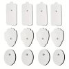 12pcs Reusable Self-Adhesive Electrode Pads - For Muscle Stimulator & EMS Massager - Replacement Massage Pads