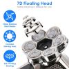 Head Shavers for Bald Men 5 In 1 7D Electric Rotary Razor Rechargeable Cordless Head Beard Trimmer Shaver Kit IPX6 Waterproof Dry Wet Grooming Kit wit