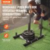 VEVOR Weight Training Sled, Pull Push Power Sled, Fitness Strength Resistance Training