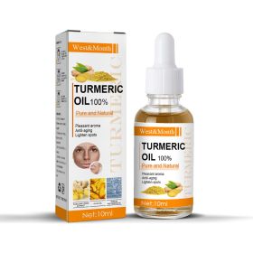 West&Month Turmeric Essential Oil Face Skin Anti-Wrinkle Lift Blemish Reduction Skin Care Moisturizing Oil (option: 1pcs)