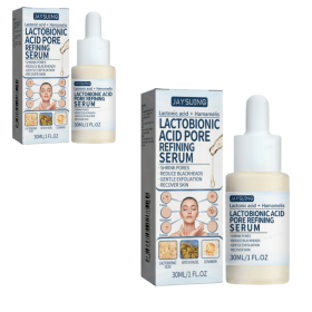 Jaysuing Lactobionic Acid Liquid Exfoliating Blackheads Shrinking Pores Cleansing Moisturizing Skin (option: 2pcs)