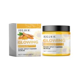 Eelhoe Turmeric Exfoliating Facial Scrub For Deep Cleansing Of Delicate Pores And Beauty Cleansing Treatment (option: 1pc)