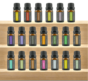 Aromatherapy Candle, Essential Oil, Ginger, Wormwood, Rose Sandalwood Essential Oil, Fragrant, Single Plant Oil, Fragrance Box. (option: Lavender)