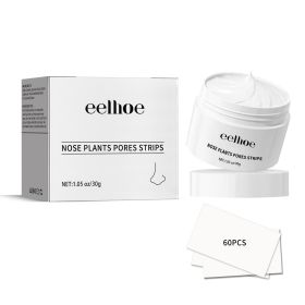 EELHOE Blackhead Cleansing Cream Skin Oil Blackheads Acne Exfoliating Cleansing Repair Pore Tearing Nose Patch (option: 1pc)