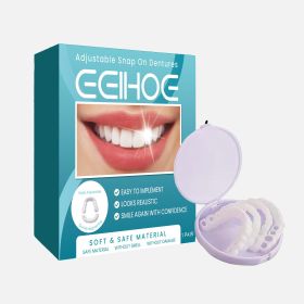 EELHOE Adjustable Buckle Denture, Temporary Fillings Interdental Fillings Orthodontic Denture Kits (option: 1pc)